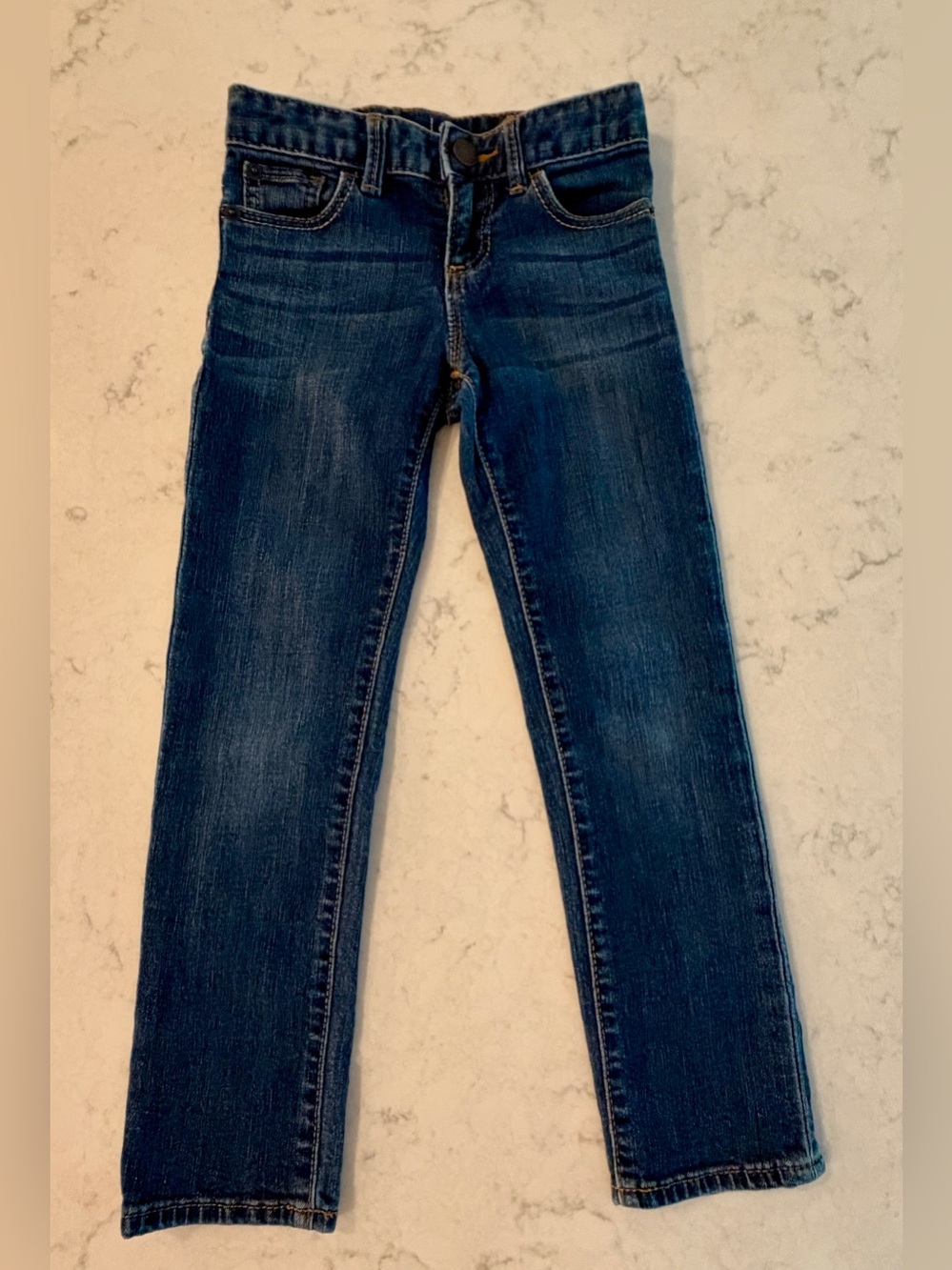 GAP Kids Girls Slim Straight Jeans in Dark Blue Wash, NWOT